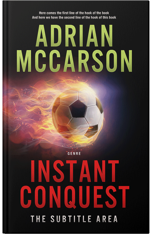 Front view of Premade Sports & Fitness Book Cover - Gondola