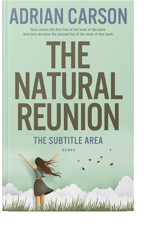 Front view of Surf Crest #4702 - Premade Romance Book Cover