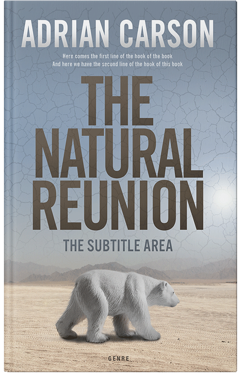 Front view of Premade Nature Book Cover - Bombay