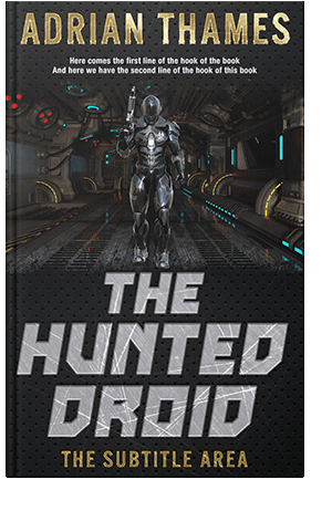 Pre Made Book Cover Thunder