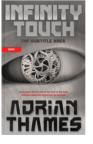 Pre Made Book Cover Cloudy