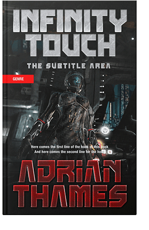 Pre Made Book Cover Old Rose