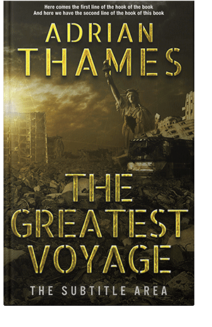 Pre Made Book Cover Mikado