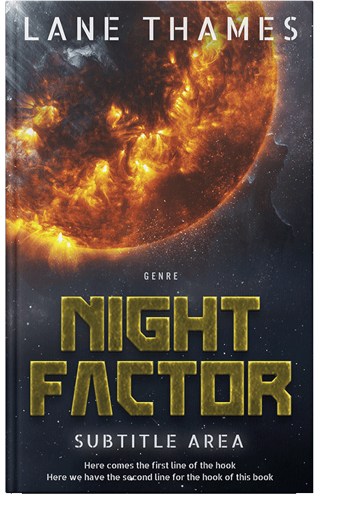 Front view of Baltic Sea #4731 - Premade Apocalyptica Book Cover