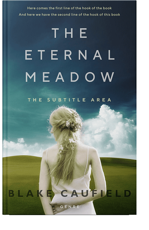 Front view of Celeste #4737 - Premade Romance Book Cover