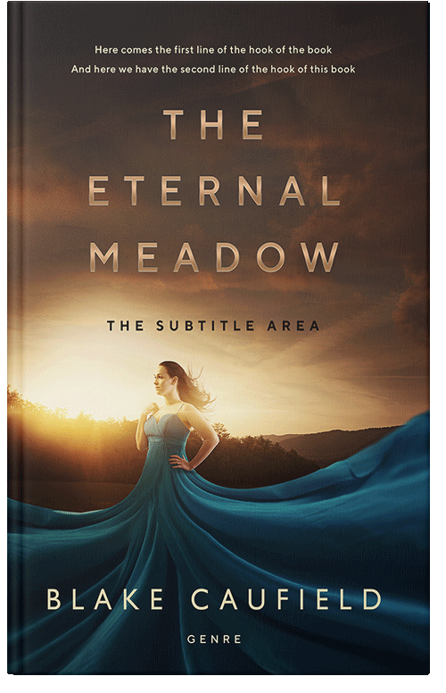 Front view of Premade Romance Book Cover - Tuatara