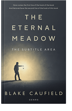 Pre Made Book Cover Outer Space