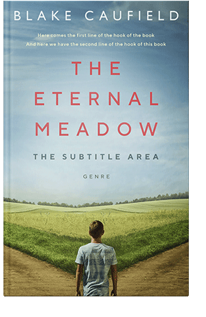 Pre Made Book Cover Powder Ash