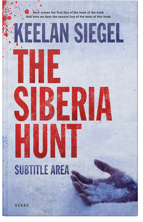 Front view of Premade Mystery & Thriller & Suspense Book Cover - Periwinkle Gray