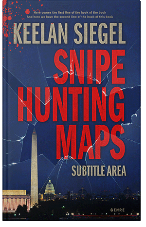 Pre Made Book Cover Flush Mahogany