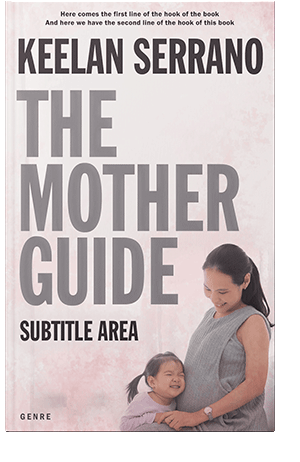 Pre Made Book Cover Dawn Pink