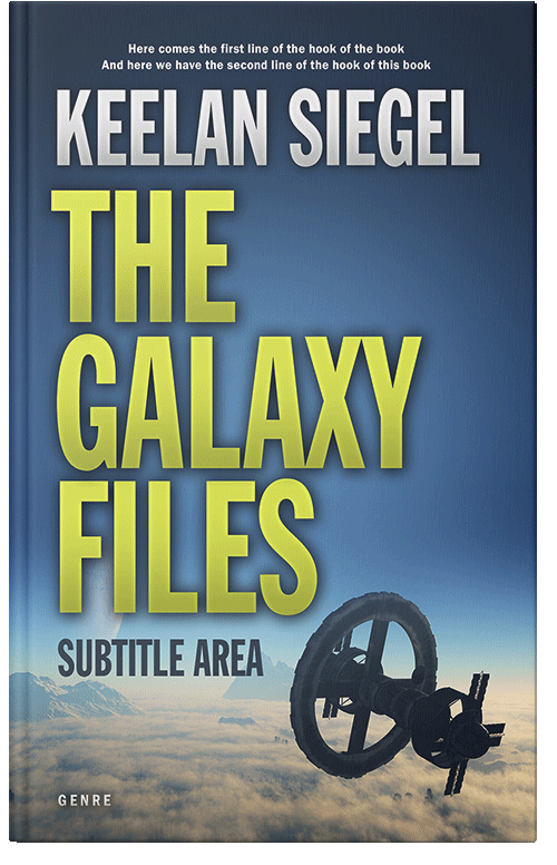 Front view of San Juan #4760 - Premade Science Fiction Book Cover