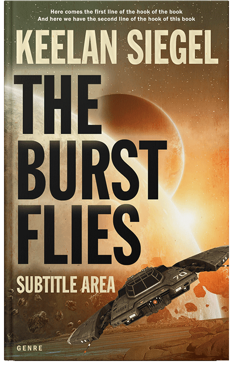 Front view of Old Copper #4762 - Premade Science Fiction Book Cover