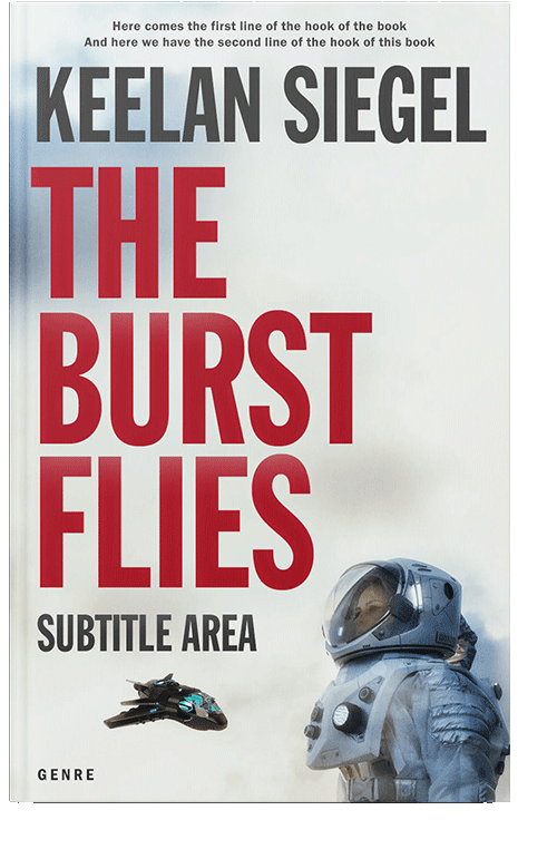 Front view of Gray Nurse #4763 - Premade Apocalyptica Book Cover