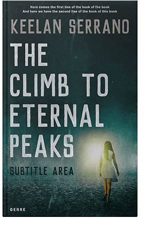 Pre Made Book Cover Green Spring