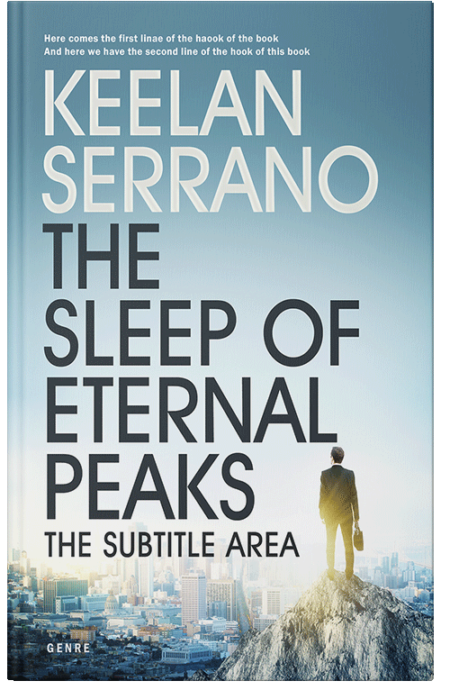 Front view of Premade Business Book Cover - William