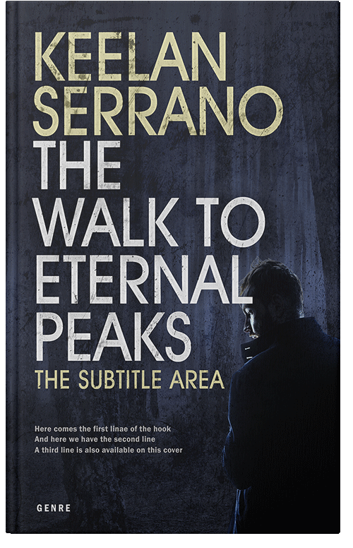 Front view of Premade Mystery & Thriller & Suspense Book Cover - Mirage