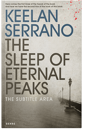 Pre Made Book Cover Swirl