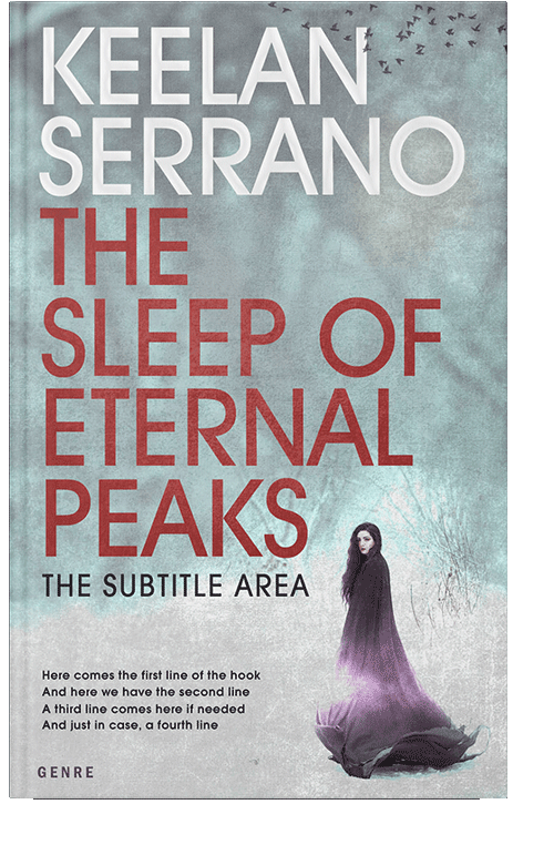 Front view of Submarine #4774 - Premade Mystery & Thriller & Suspense Book Cover