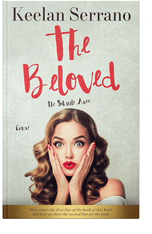 Pre Made Book Cover Satin Linen