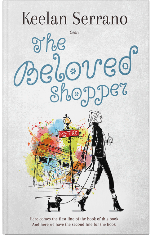 Front view of Cararra #4780 - Premade Teen & Young Adult Book Cover