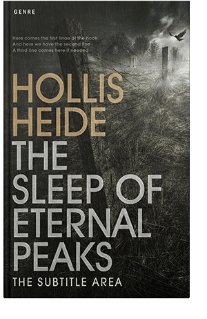 Pre Made Book Cover Nomad