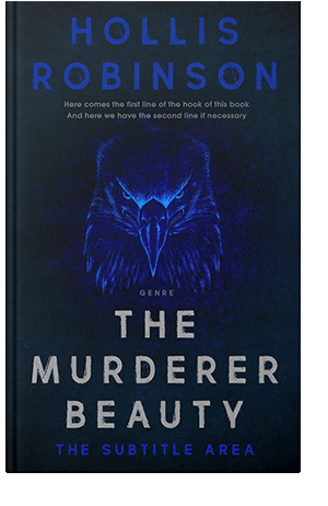 Pre Made Book Cover Black Pearl