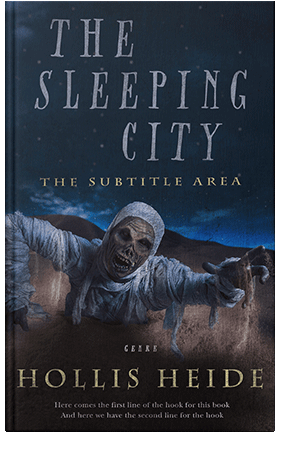 Pre Made Book Cover Mirage