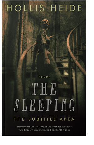 Pre Made Book Cover Marshland