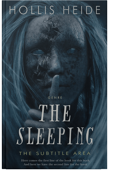 Front view of Big Stone #4803 - Premade Horror Book Cover