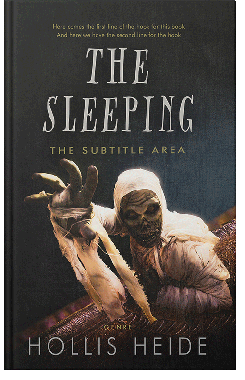 Front view of Dune #4804 - Premade Mystery & Thriller & Suspense Book Cover