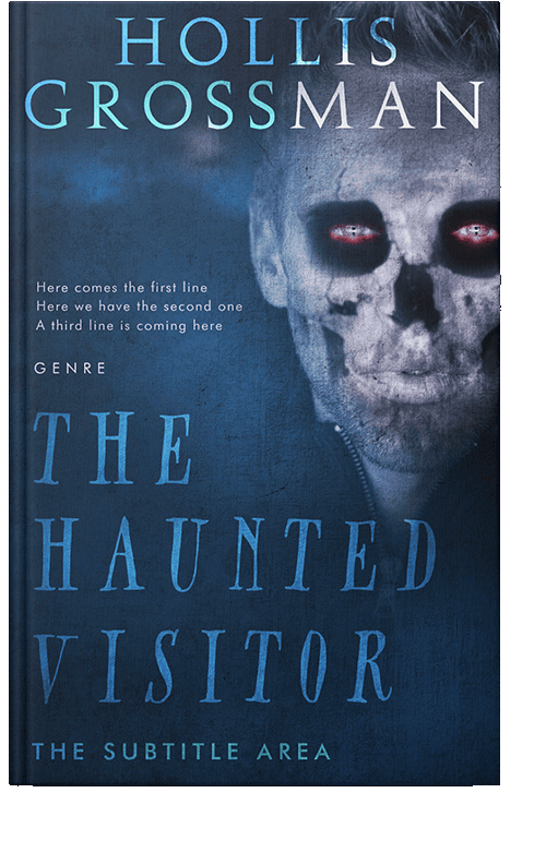 Front view of Cello #4807 - Premade Abstract Book Cover