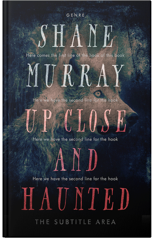 Front view of Premade Horror Book Cover - Mirage