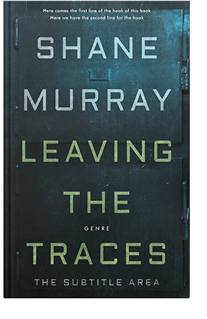 Pre Made Book Cover Ebony Clay