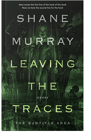 Pre Made Book Cover Hunter Green