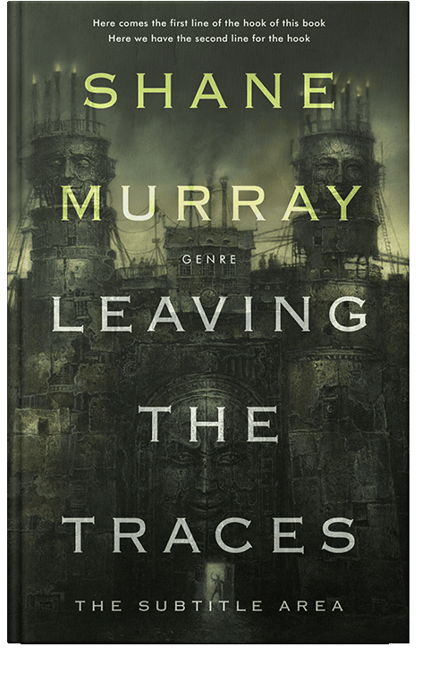 Front view of Log Cabin #4824 - Premade Fantasy Book Cover