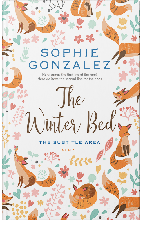 Front view of Bizarre #4841 - Premade Nature Book Cover