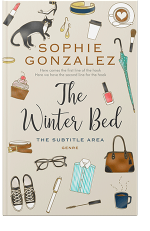 Pre Made Book Cover Pearl Bush