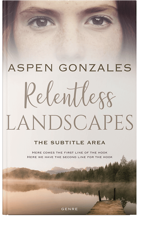 Front view of Bizarre #4845 - Premade Romance Book Cover