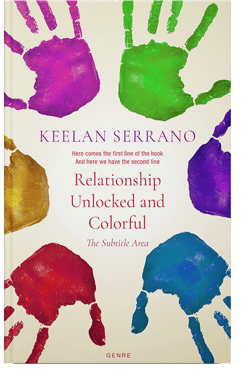 Front view of Sea Green #4856 - Premade Health & Mind & Body Book Cover