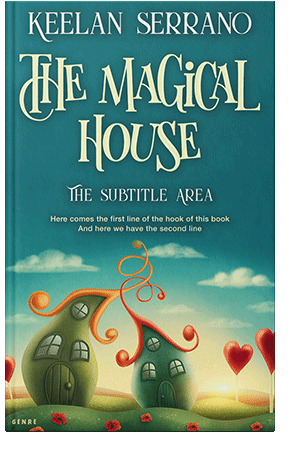 Pre Made Book Cover Genoa