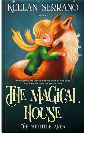 Pre Made Book Cover Gable Green