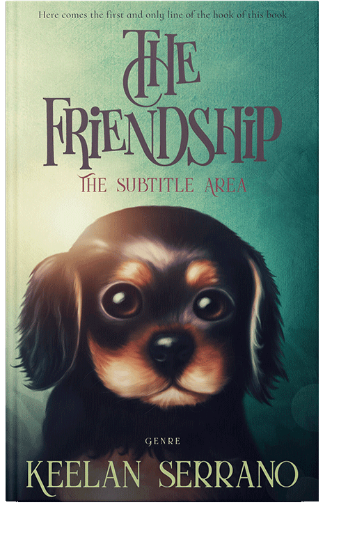 Front view of Te Papa Green #4863 - Premade Abstract Book Cover