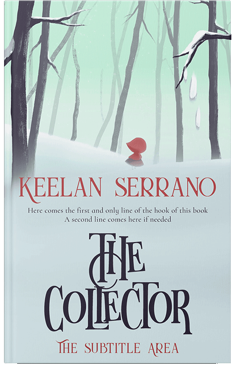 Front view of Swans Down #4867 - Premade Fantasy Book Cover