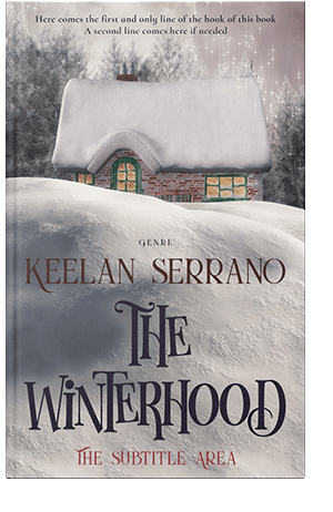 Pre Made Book Cover Silver Rust