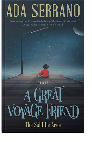 Pre Made Book Cover Mirage