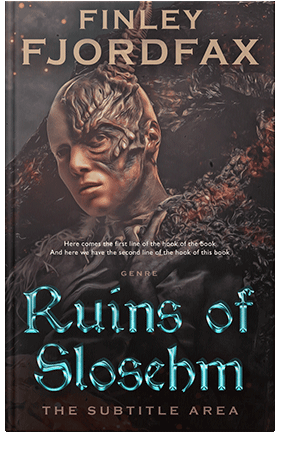 Pre Made Book Cover Thunder