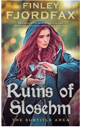 Pre Made Book Cover Thunder