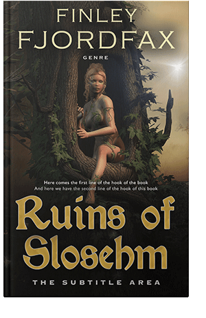 Pre Made Book Cover Gimblet