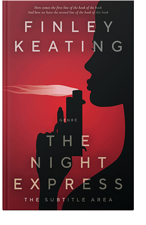 Pre Made Book Cover Merlot